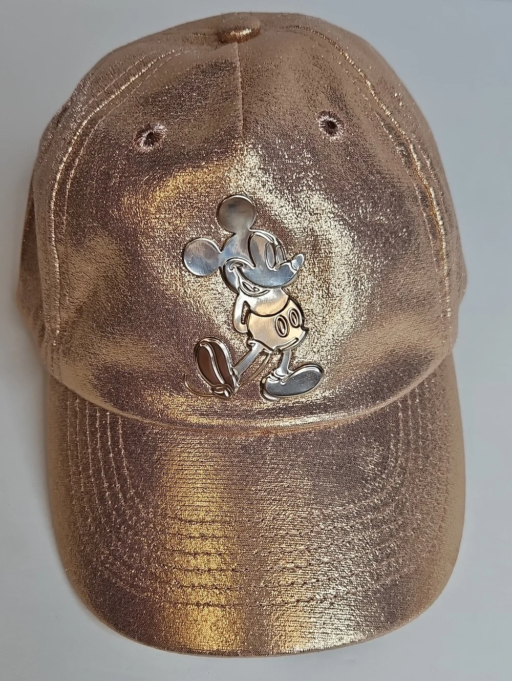 EXCLUSIVE MICKEY MOUSE ROSE GOLD GIRLS / TODDLERS BASEBALL CAP